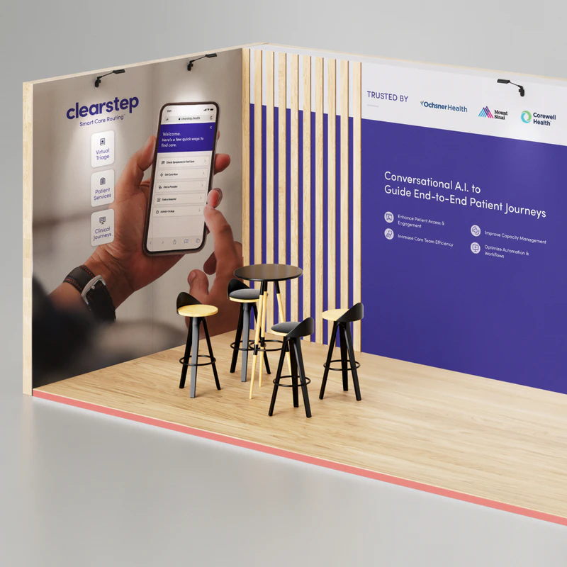 Booths clearstep 1x1