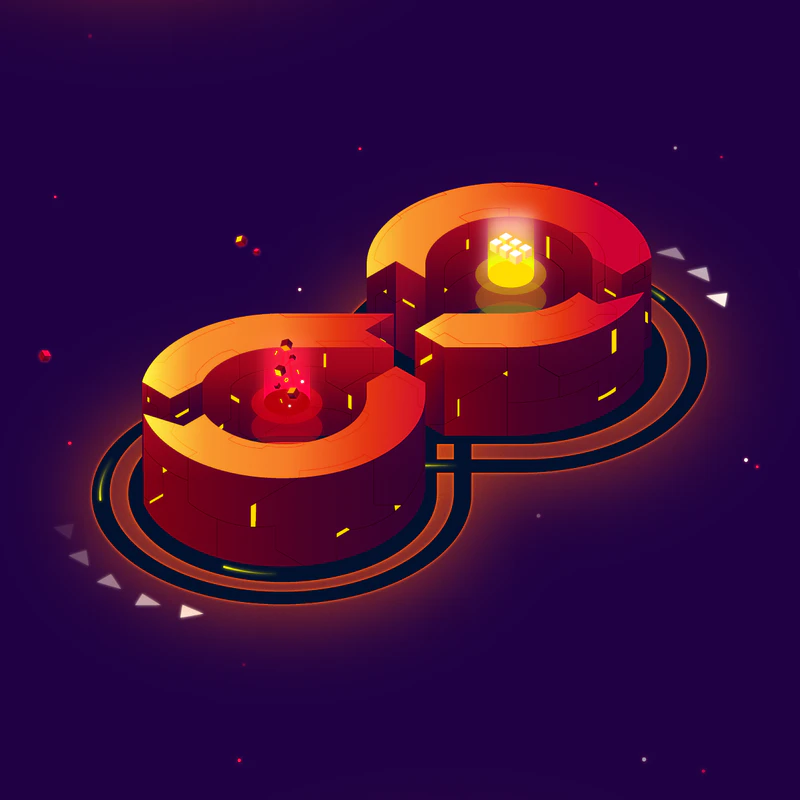 Illustration tangram 1x1