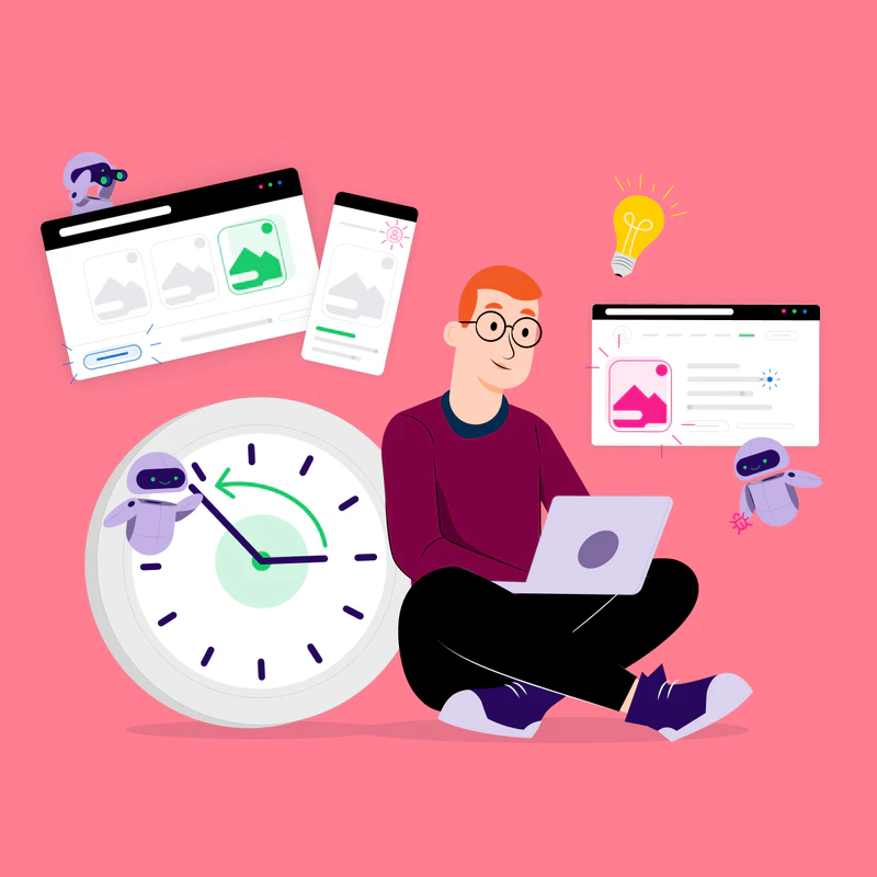 Illustration uilicious-clock 1x1