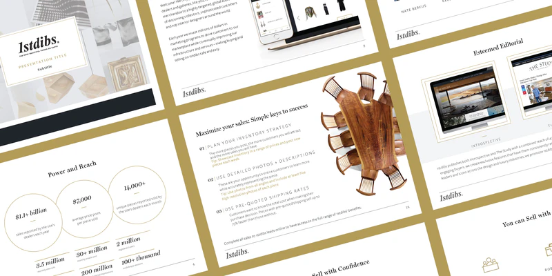 Presentations 1stdibs 2x1