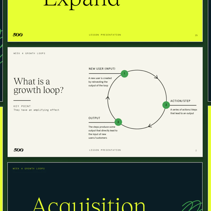 Presentations 500-startups 1x1