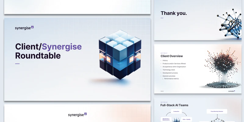 Presentations synergize 2x1