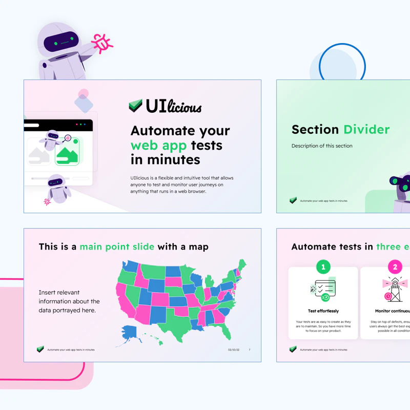 Presentations uilicious 1x1