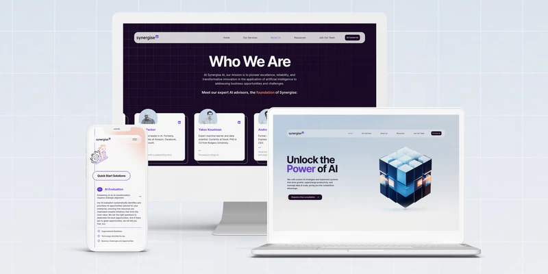 Websites synergise 2x1